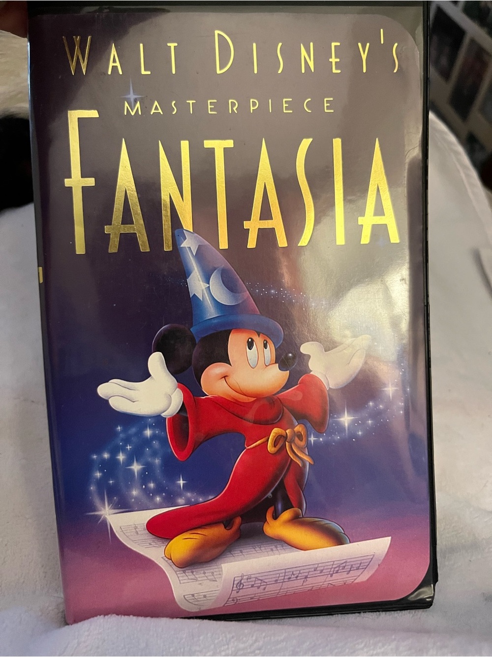 Walt Disney Masterpiece Fantasia VHS NTSC Animation Mickey Mouse 1991